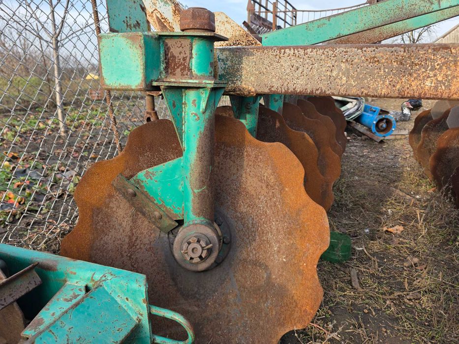 Дискова борона причіпна 2.4 2.5 агд навісна