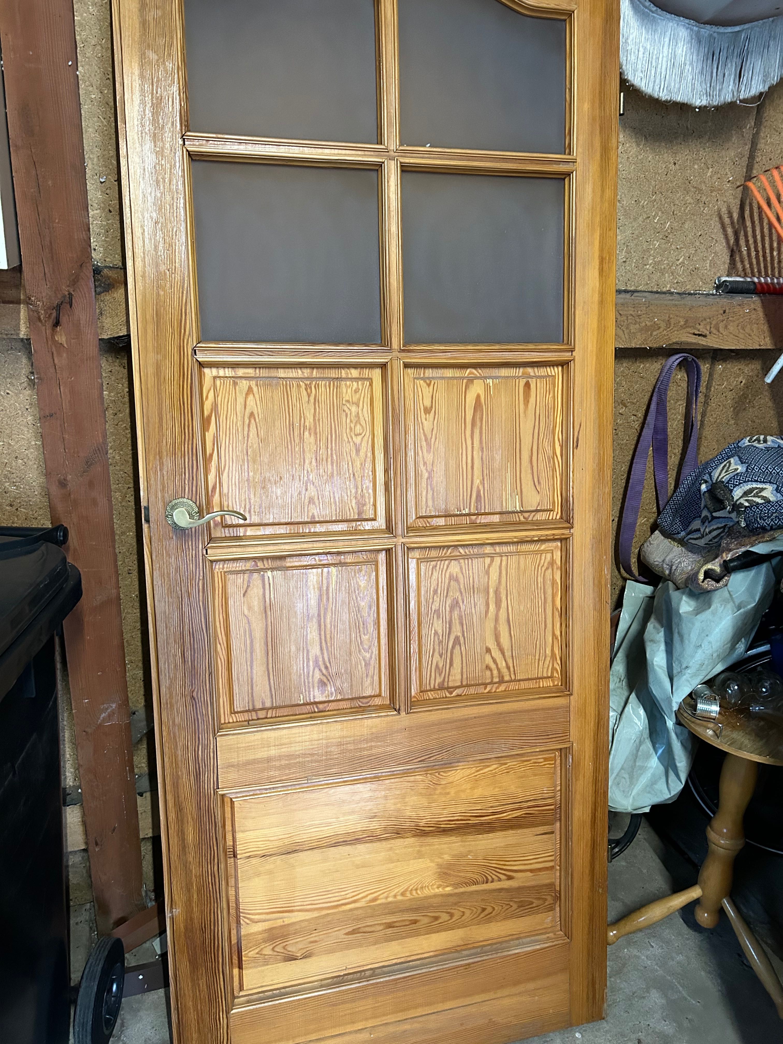 Drzwi 80 cm  lewe wewnętrzne drewniane !