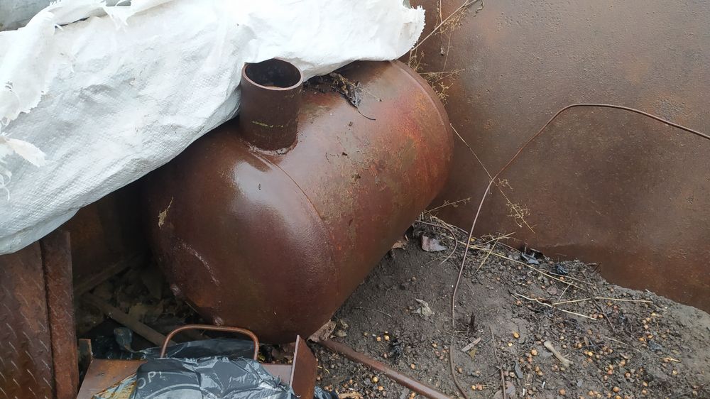 Буржуйка 100 мл метал,тяжка