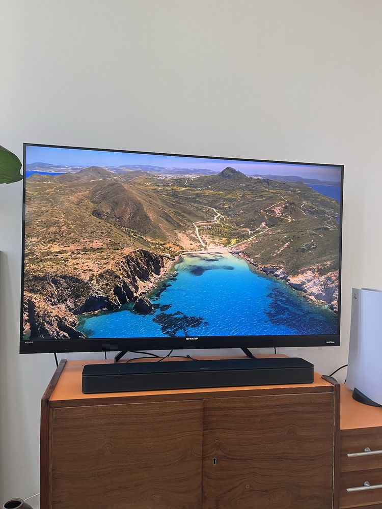 Telewizor SHARP 50EQ6 50" QLED 4K stan idealny na gwarancji