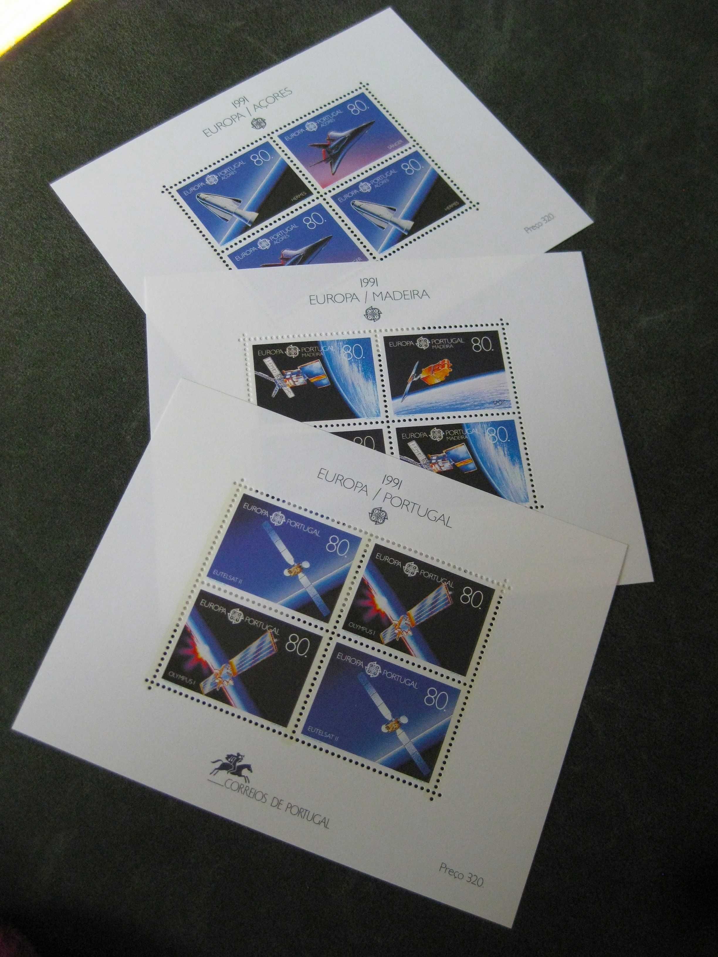 Blocos nº 120/22 – Europa CEPT – Europa Espacial