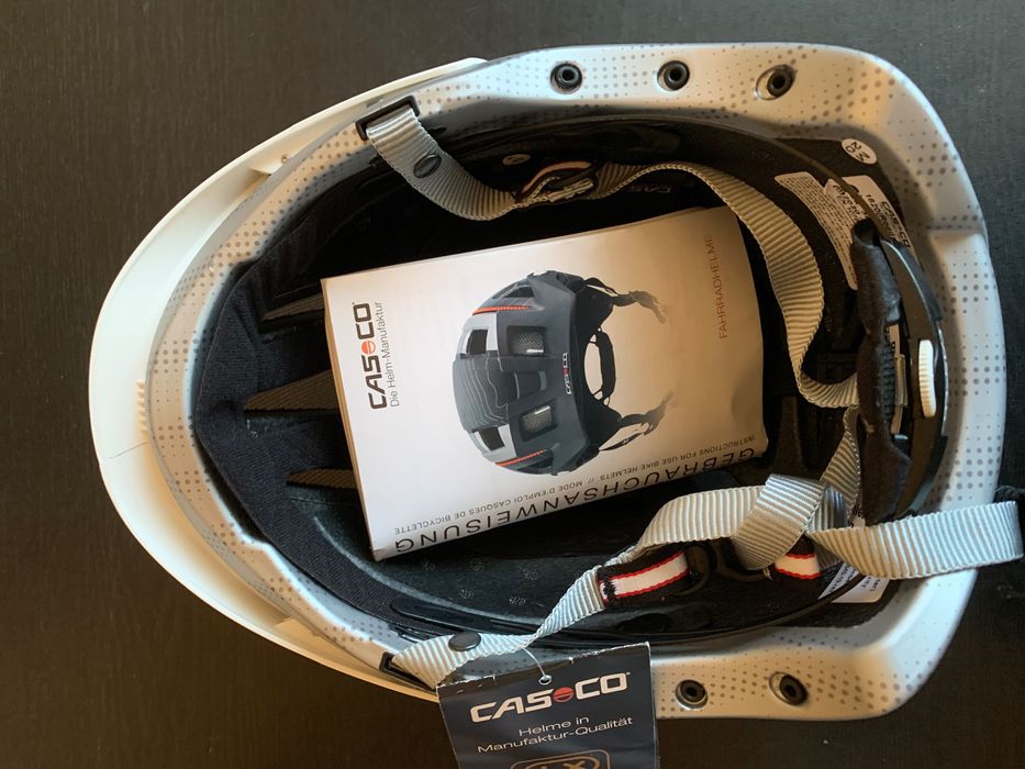 Kask Rowerowy CASCO Roadster Sand Rozmiar L 58-60cm