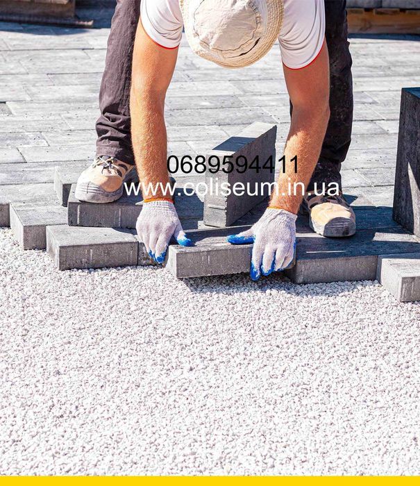 Укладка тротуарної плитки (ФЕМ) Київ - ДЕШЕВО / ШВИДКО / ЯКІСНО