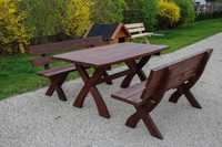Meble ogrodowe KOMPLET stół i ławki 160cm, 180cm, 200cm OD RĘKI