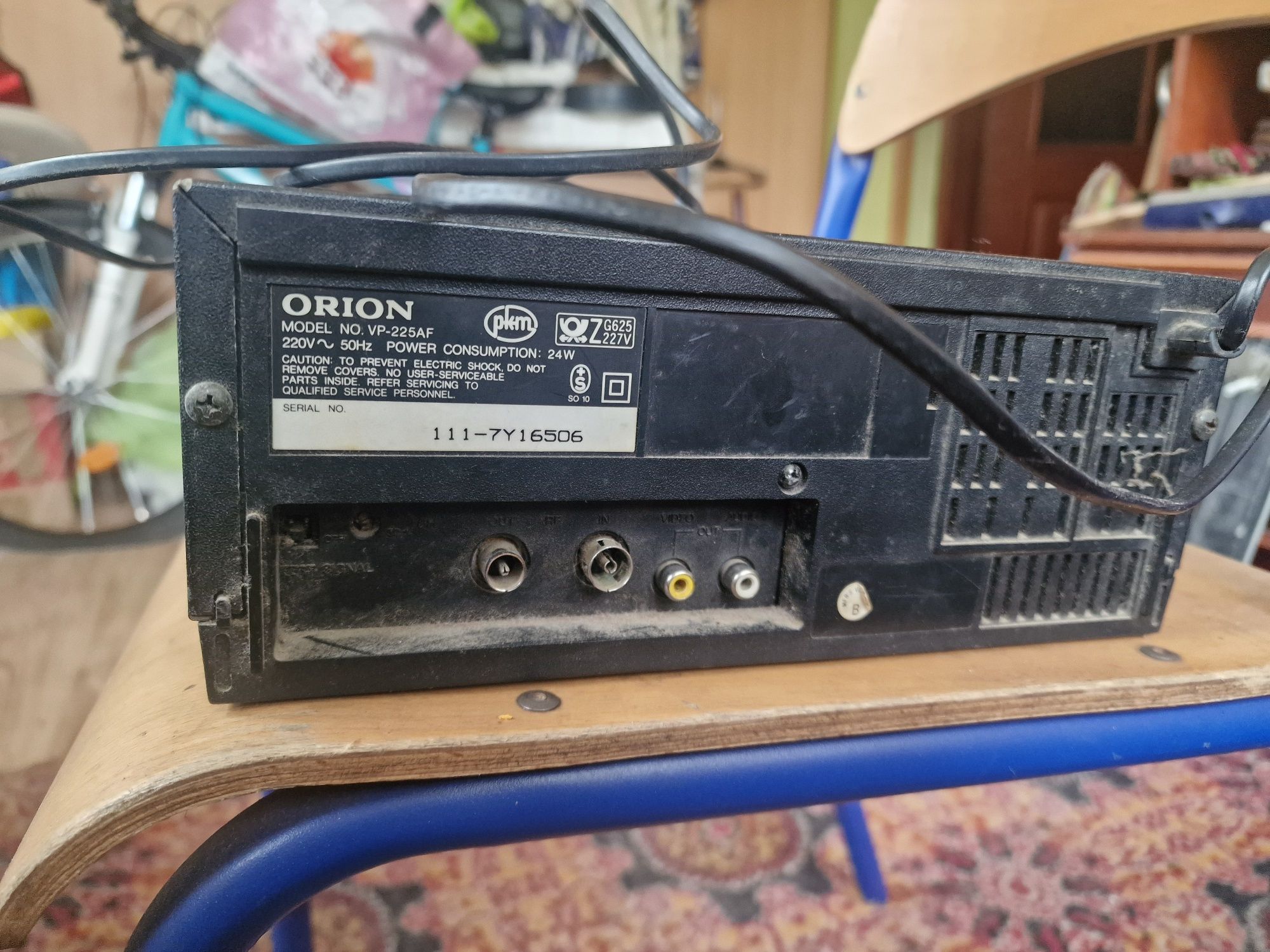 Odtwarzacz video VHS  Orion