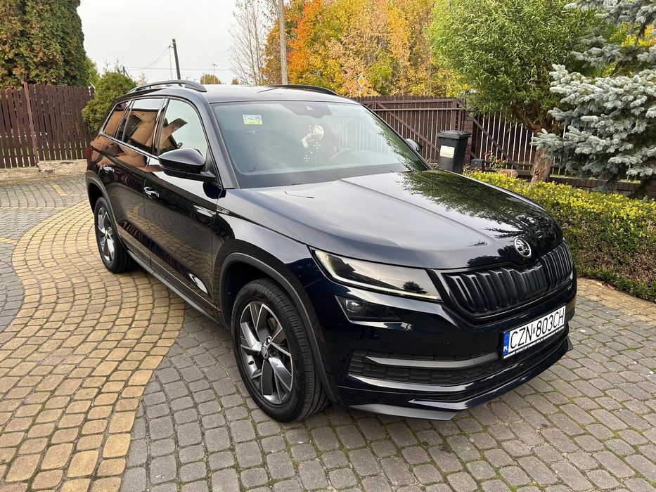 Skoda Kodiaq 2.0TDI*SportLine*Zadbany*Bezwypadkowy*Virtual*Radary*Serwis*