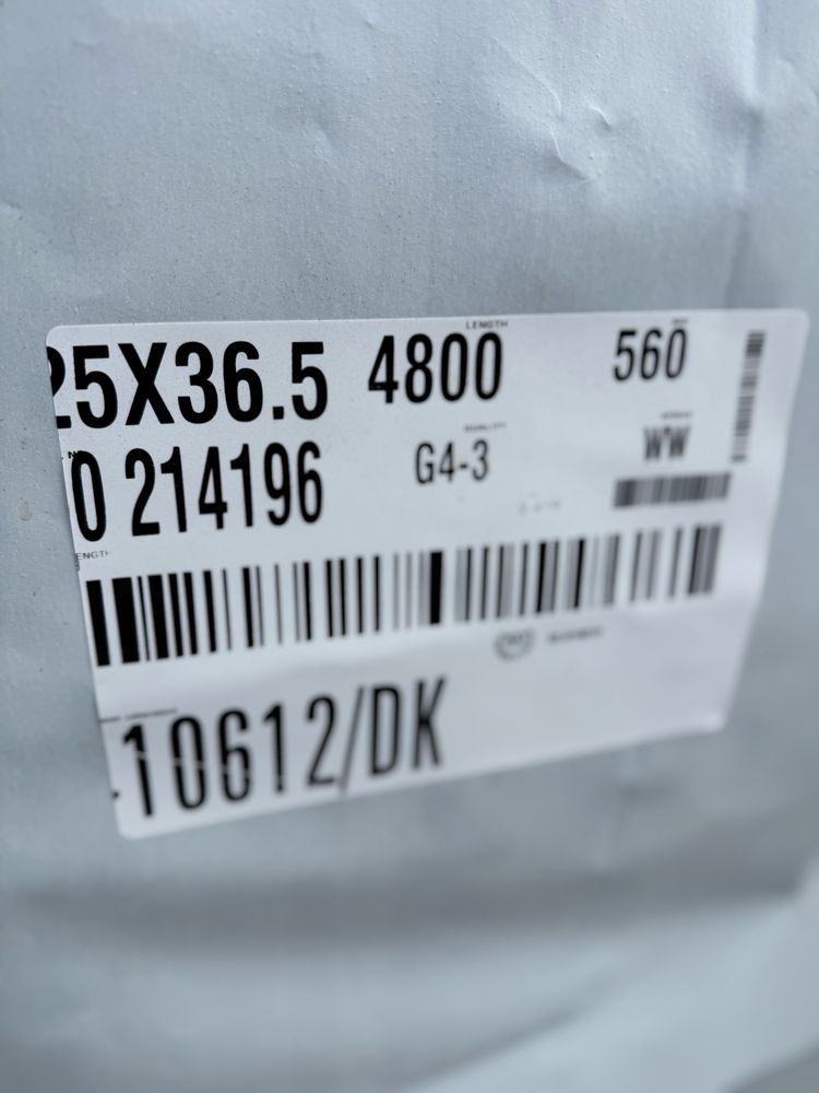 Sucha łata dachowa 38x57 ze Szwecji, idealna na dachy