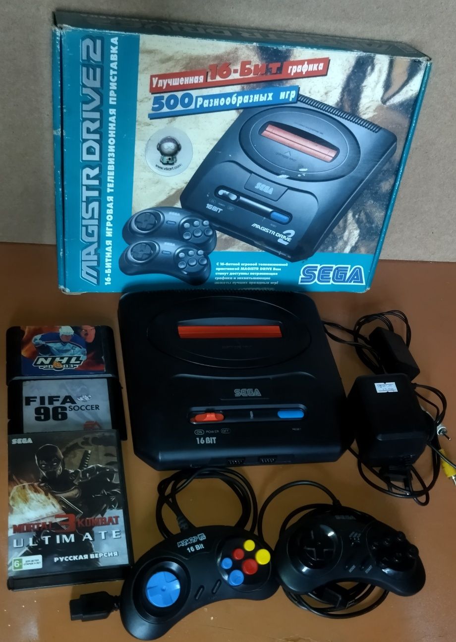 Приставка Sega md 2