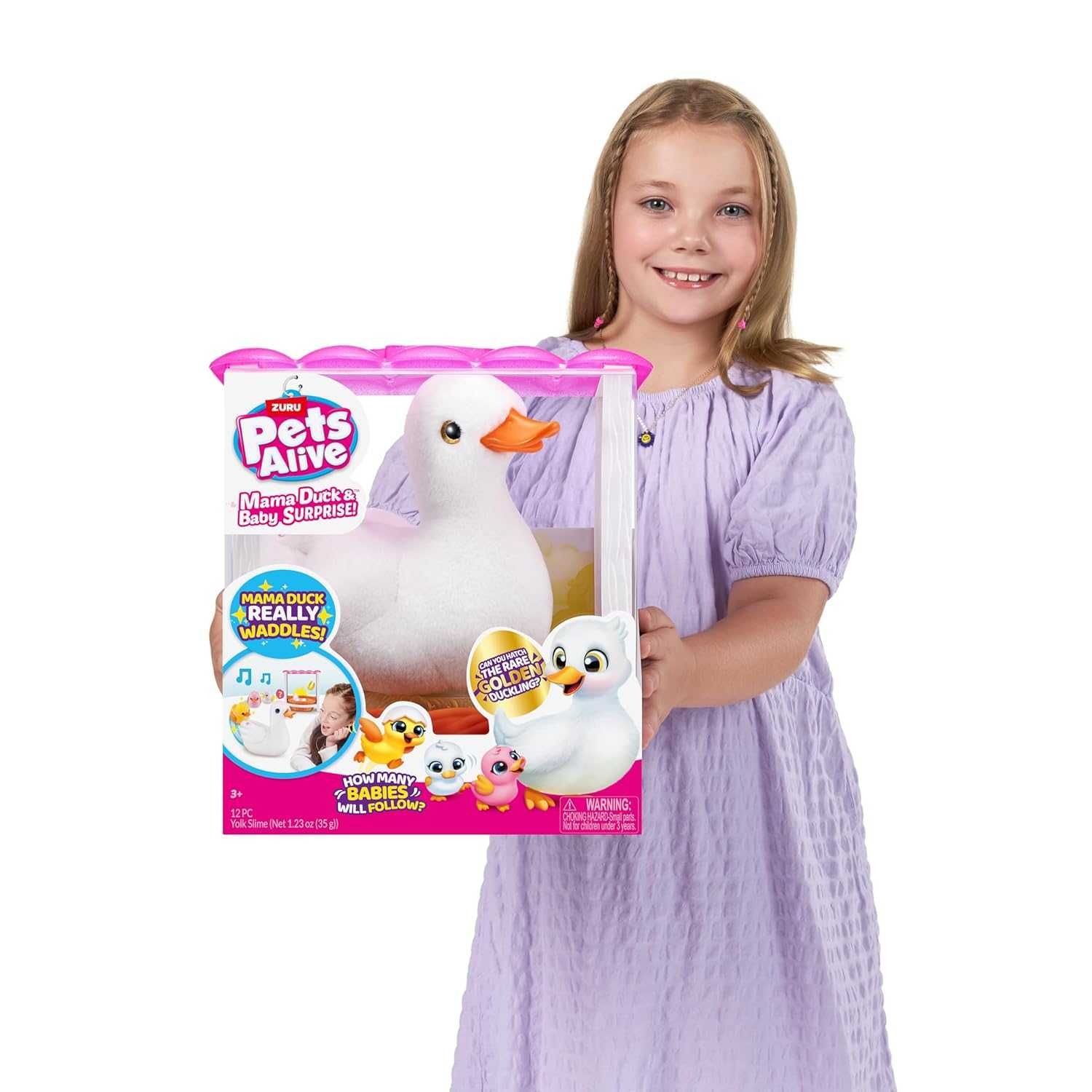 Інтерактивна іграшка Pets Alive Mama Duck мама качечка з сюрпризами