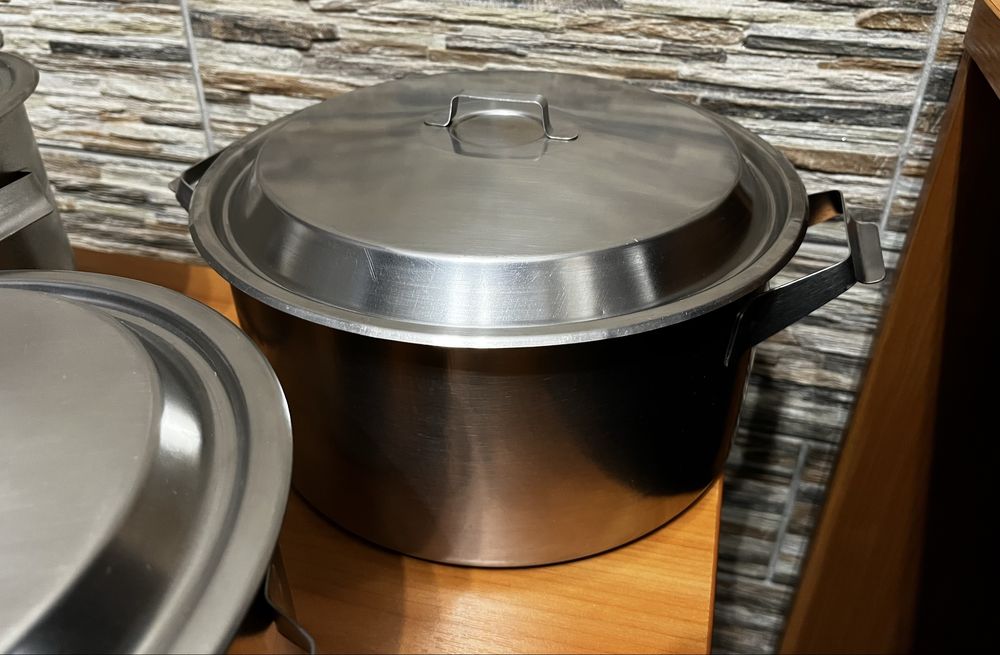 Кастрюли нержавейка СССР 5; 6 и 6,5 л. нержавеющая сталь. Качество!