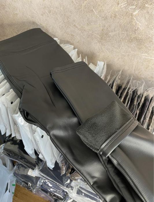 Теплі лосини з екошкіри SM