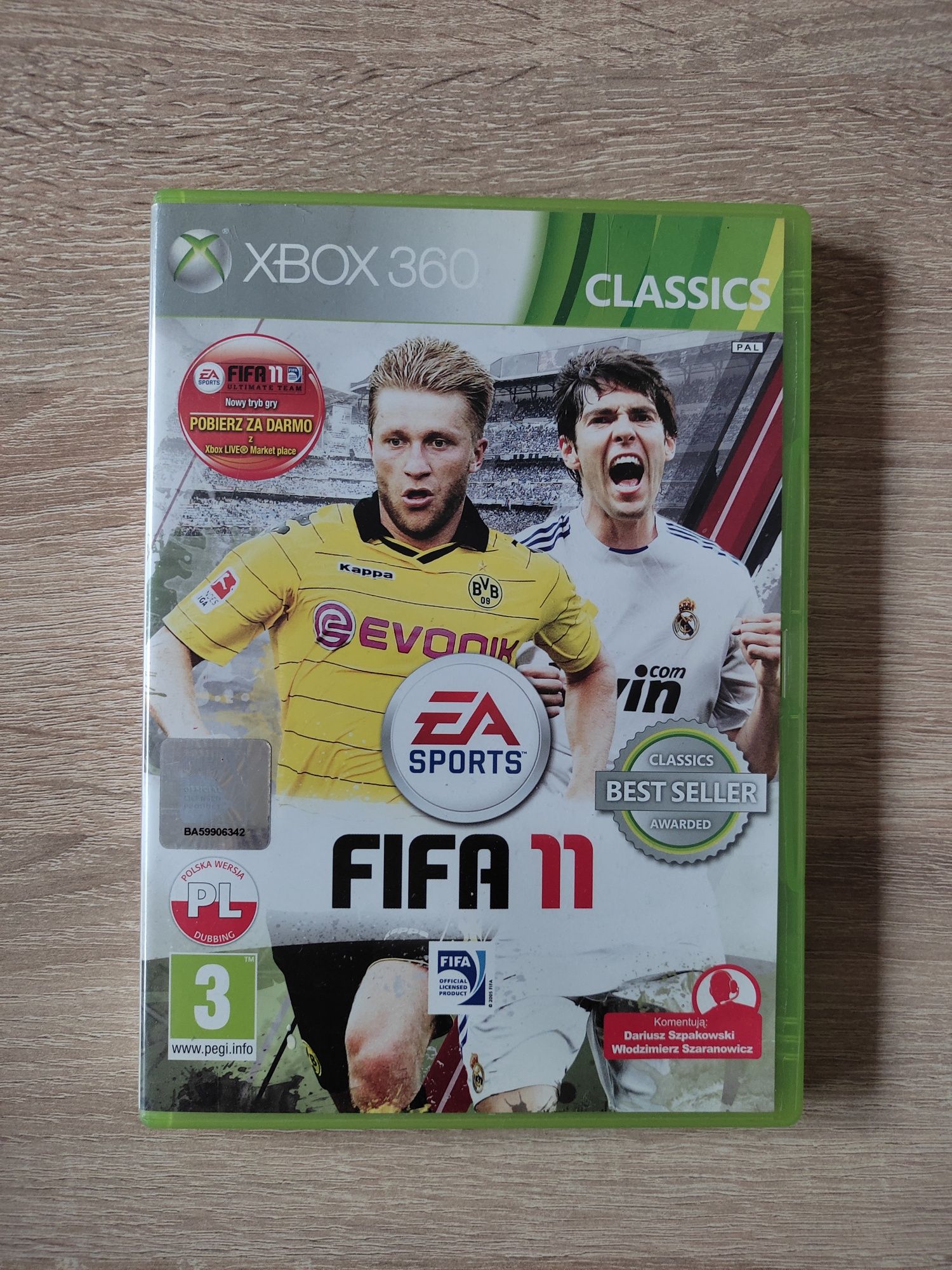 FIFA 11 Xbox 360 gra