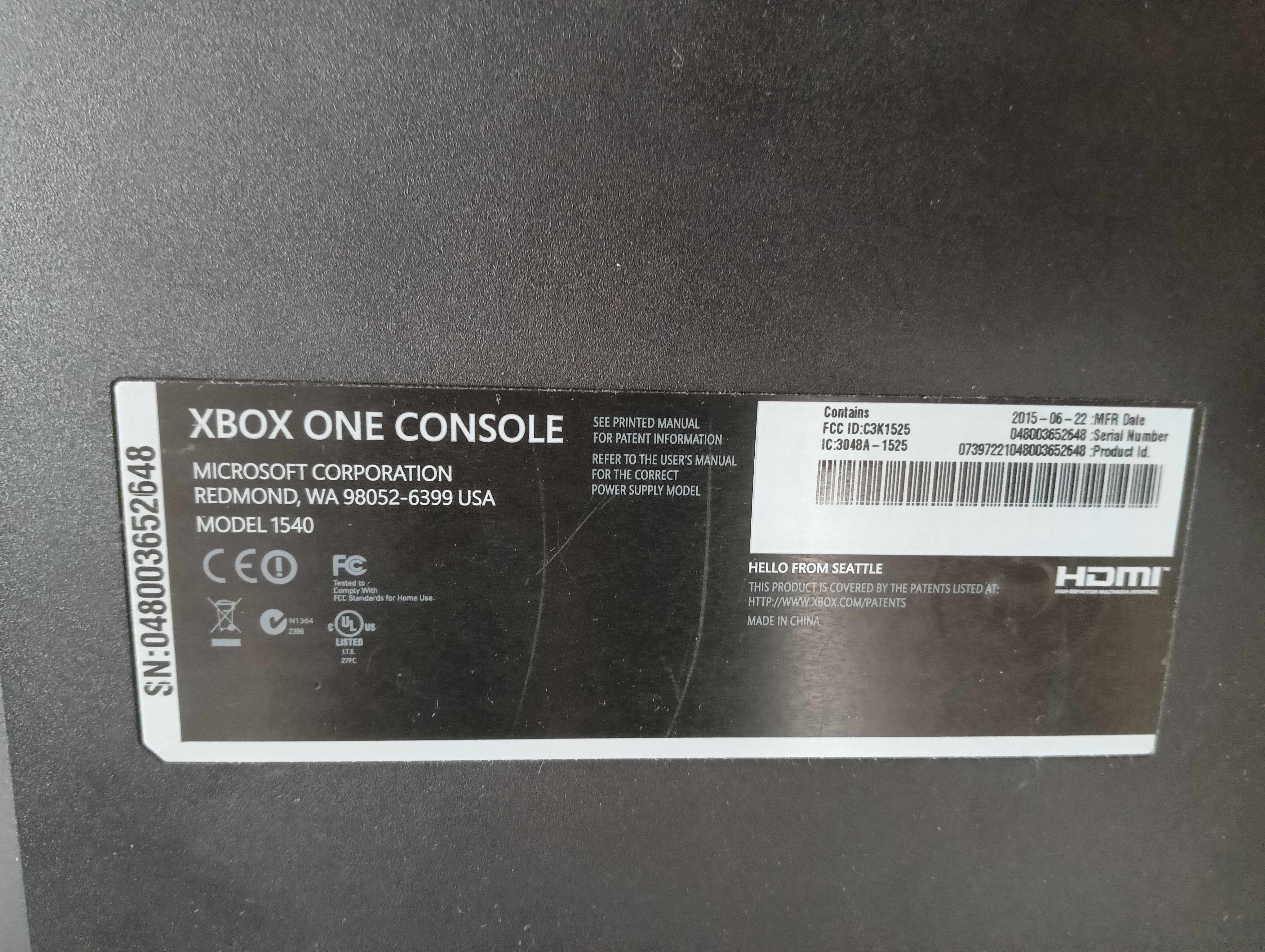 Sprzedam konsole Xbox one
