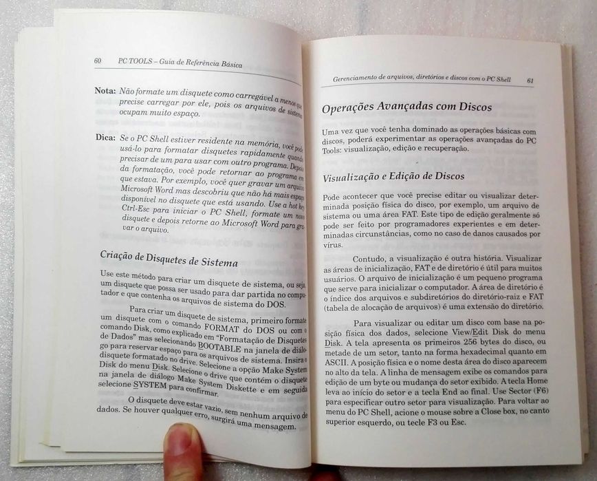 Livro PC Tools Deluxe Versão 6  - Guia de Referência Básica