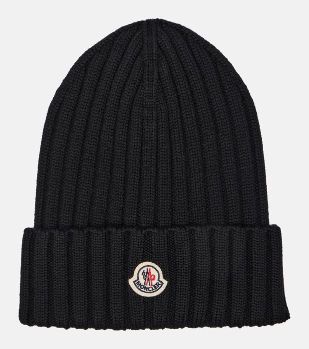 Moncler Ribbed Wool Beanie