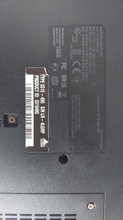 Portátil Lenovo para peças ou reparação