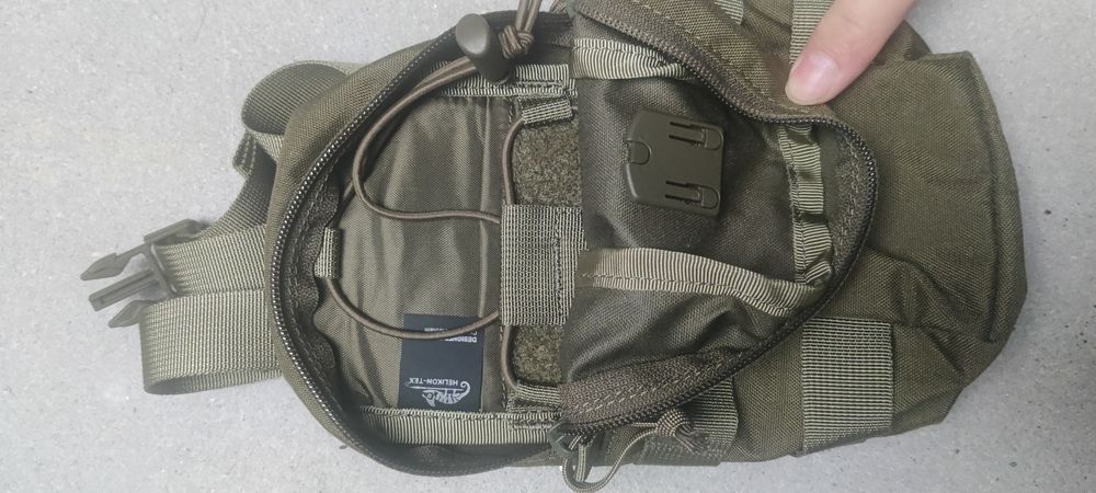 Kieszeń Helikon Guardian Multi Pouch Cordura, olive, używana, stan igł
