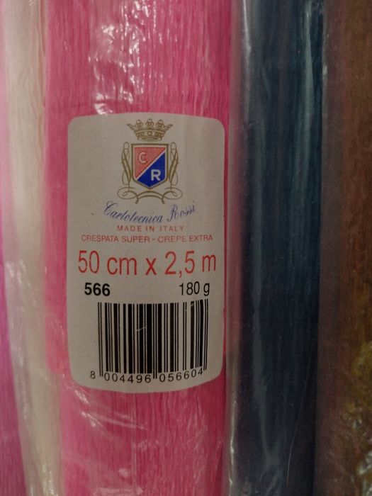 Креповий папір набір Італія 180gr