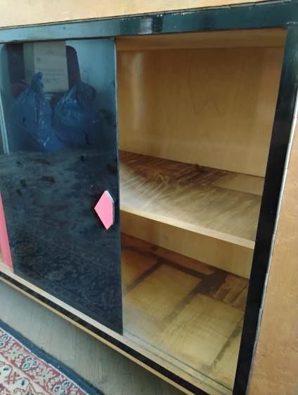 Kredens meblościanka szafa biurko krzeslo zestaw