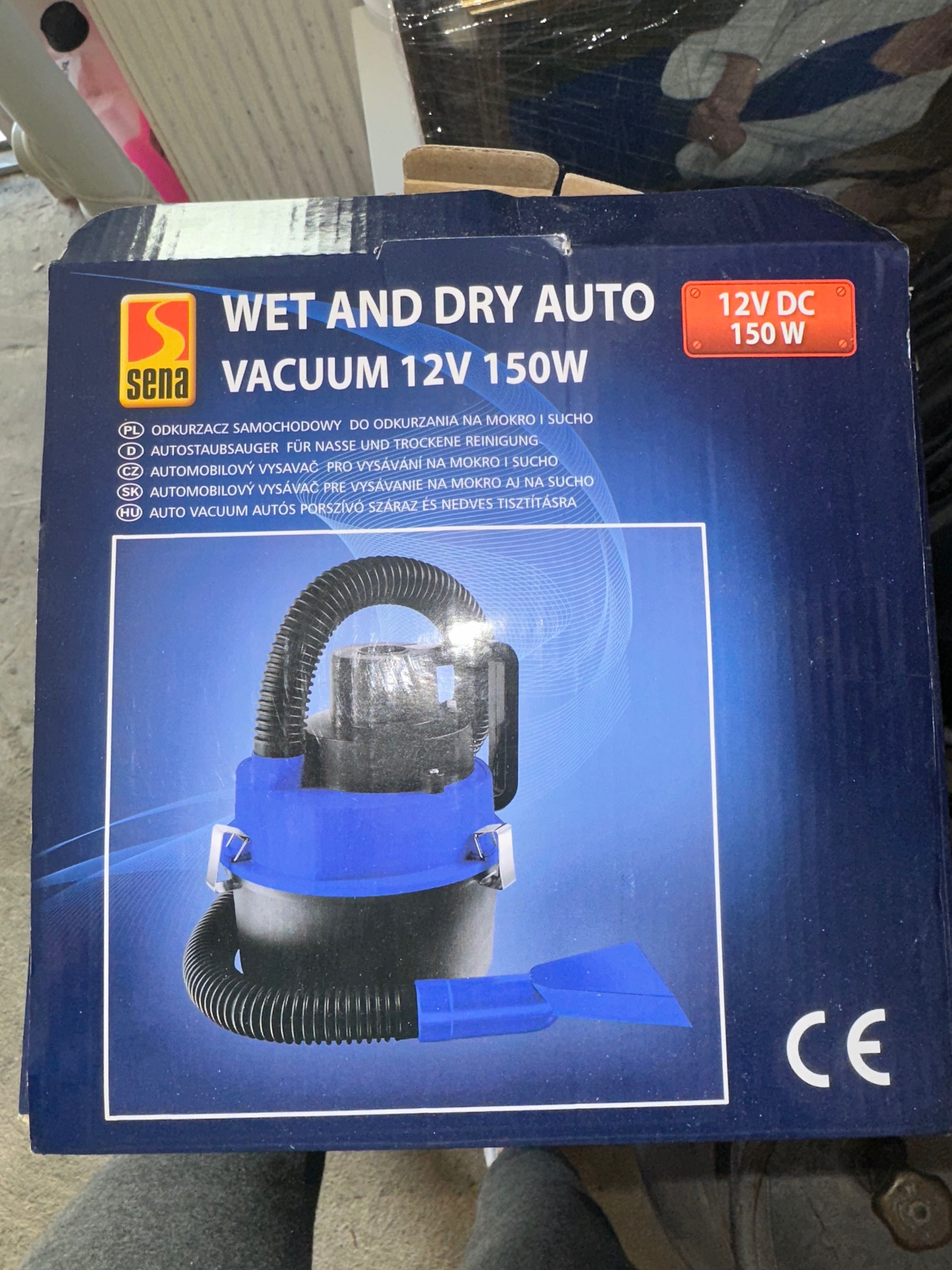 Odkurzacz samochodowy 150w na mokro i na sucho