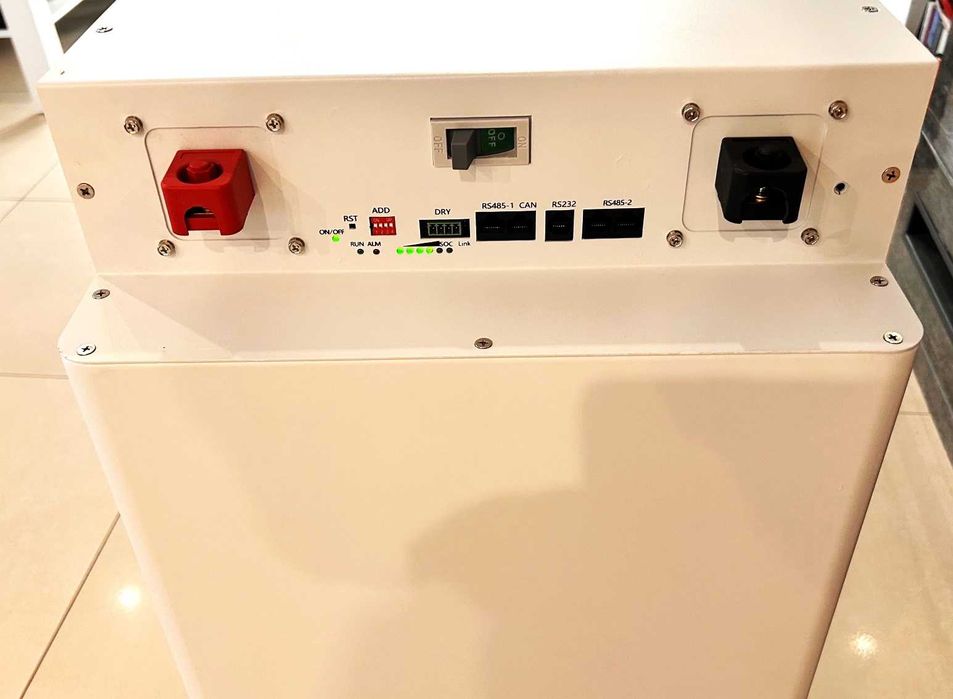 Magazyn energii 48 V 52,1 V LiFePo4 EVE 314Ah real 16Ah DEYE Growatt