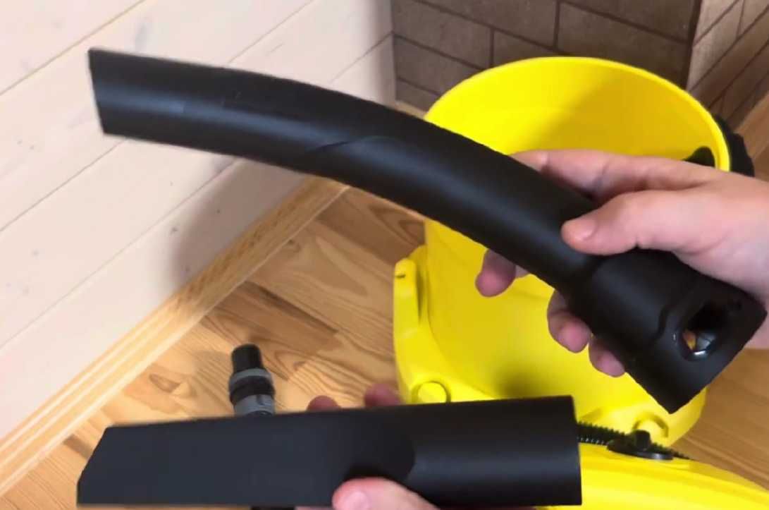 Комплектний пилосос з патронним фільтром karcher