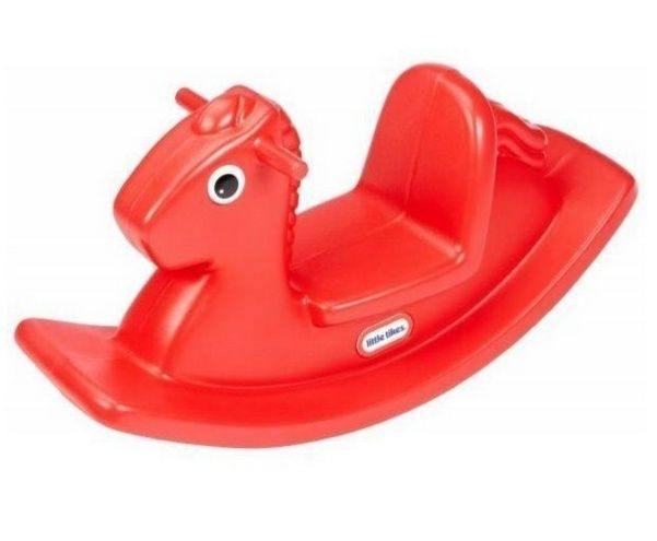 Little Tikes KONIK na Biegunach Bujak Czerwony Koń