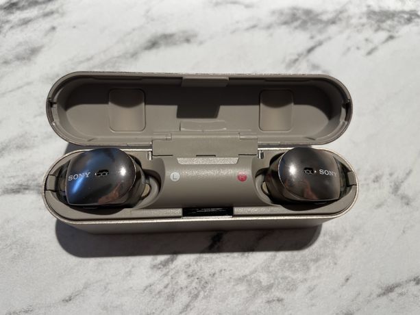 Słuchawki bezprzewodowe SONY WF-1000X złote