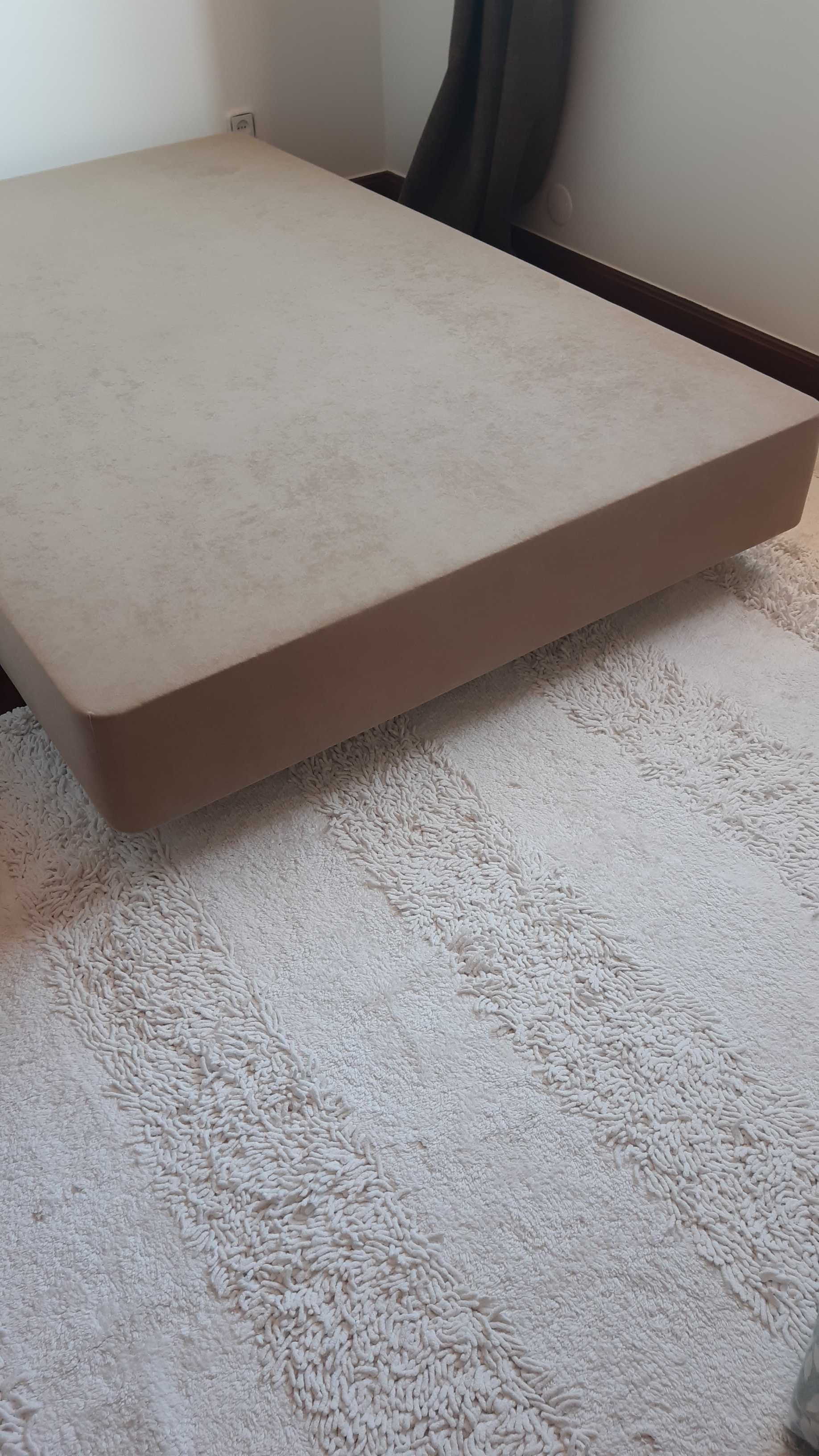 Cama de Solteiro  com Colchão Molaflex