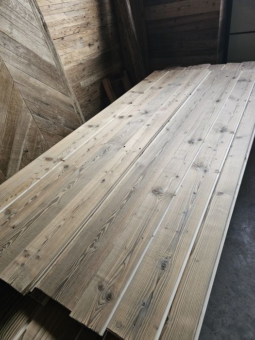 postarzane deski szare,szczotkowane