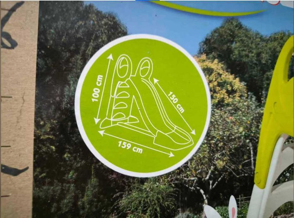 Casa de Jardim Infantil + Escorrega- Novos Selados p/ Crianças +2 anos