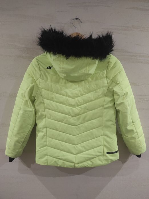 Kurtka zimowa narciarska dziewczęca 4f