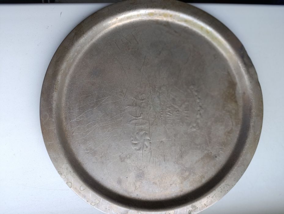 Піднос металевий, мельхіор