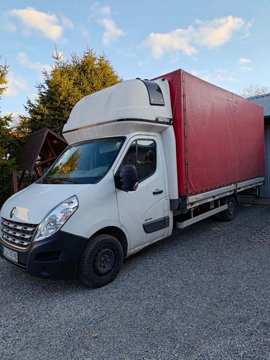Renault Master 2.3 150KM plandeka DOINWESTOWANY paka 5m opel movano FV