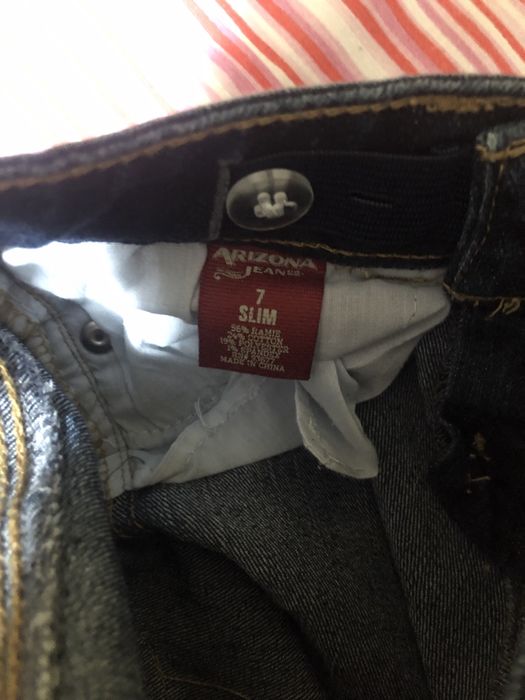 Calção ganga Arizona tam 7 anos