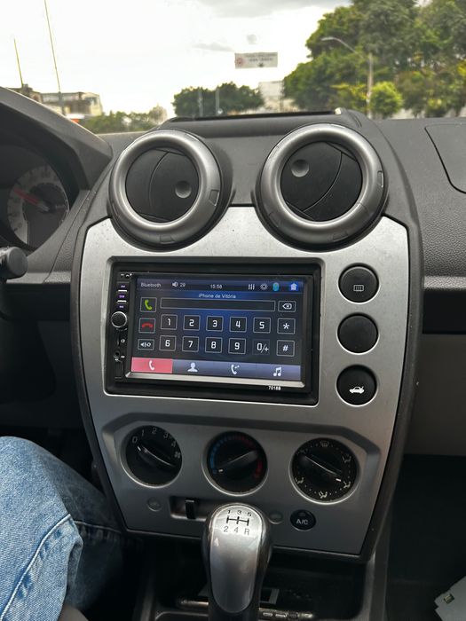 Auto-Rádio 2 din Bluetooth,Kit mãos livres,microfone e mirrorlink Novo