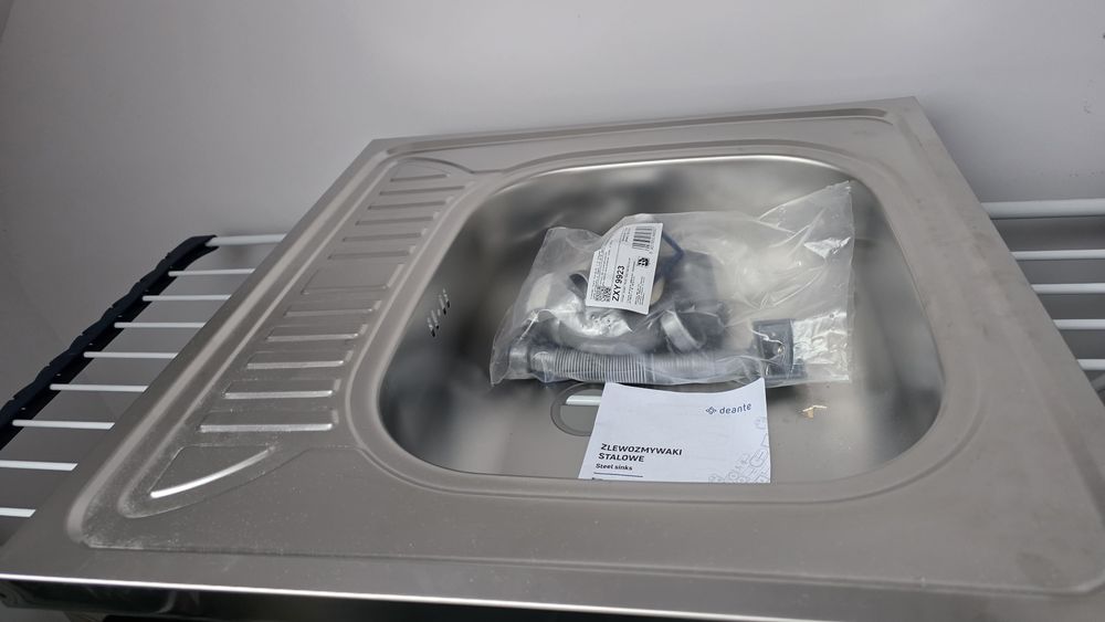 Zlewozmywak Denate Tango ZE6 0140 Stalowy 600x600