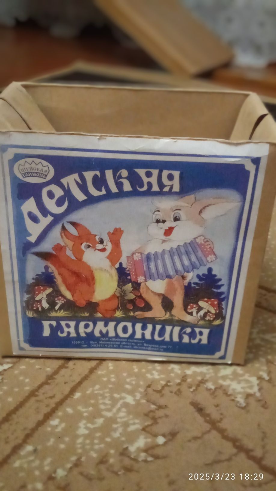 Детская гармоника состояние новое название Ромашка