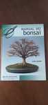 Livro: "Manual do Bonsai"