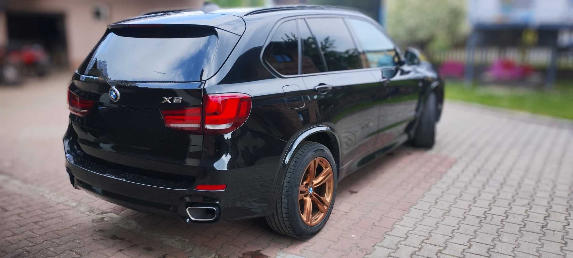 BMW X5, krajówka, 2016r, 130tyś, Bezwypadkowy