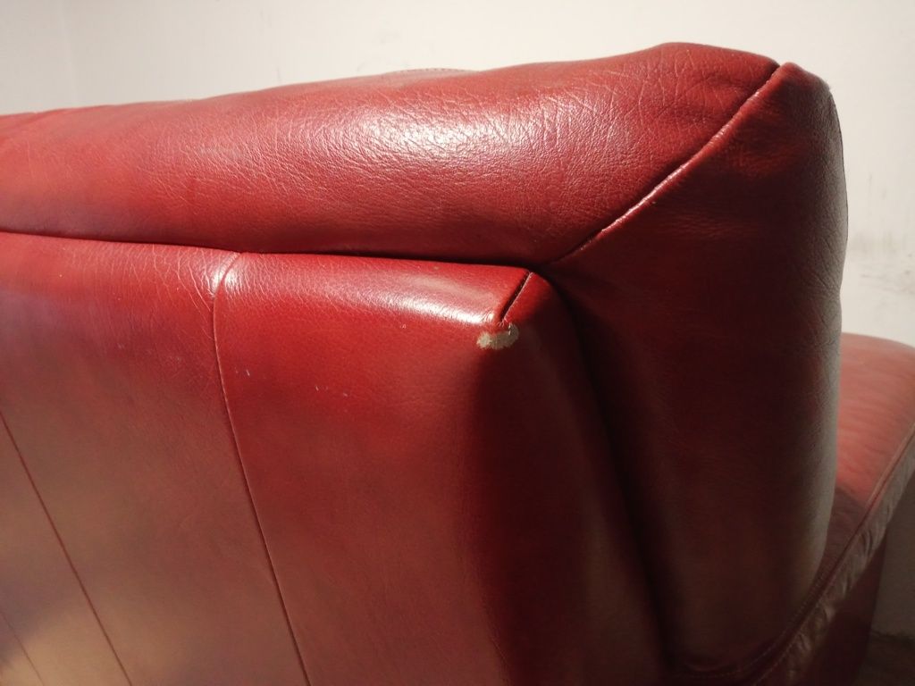 Sofa skórzana dwuosobowa