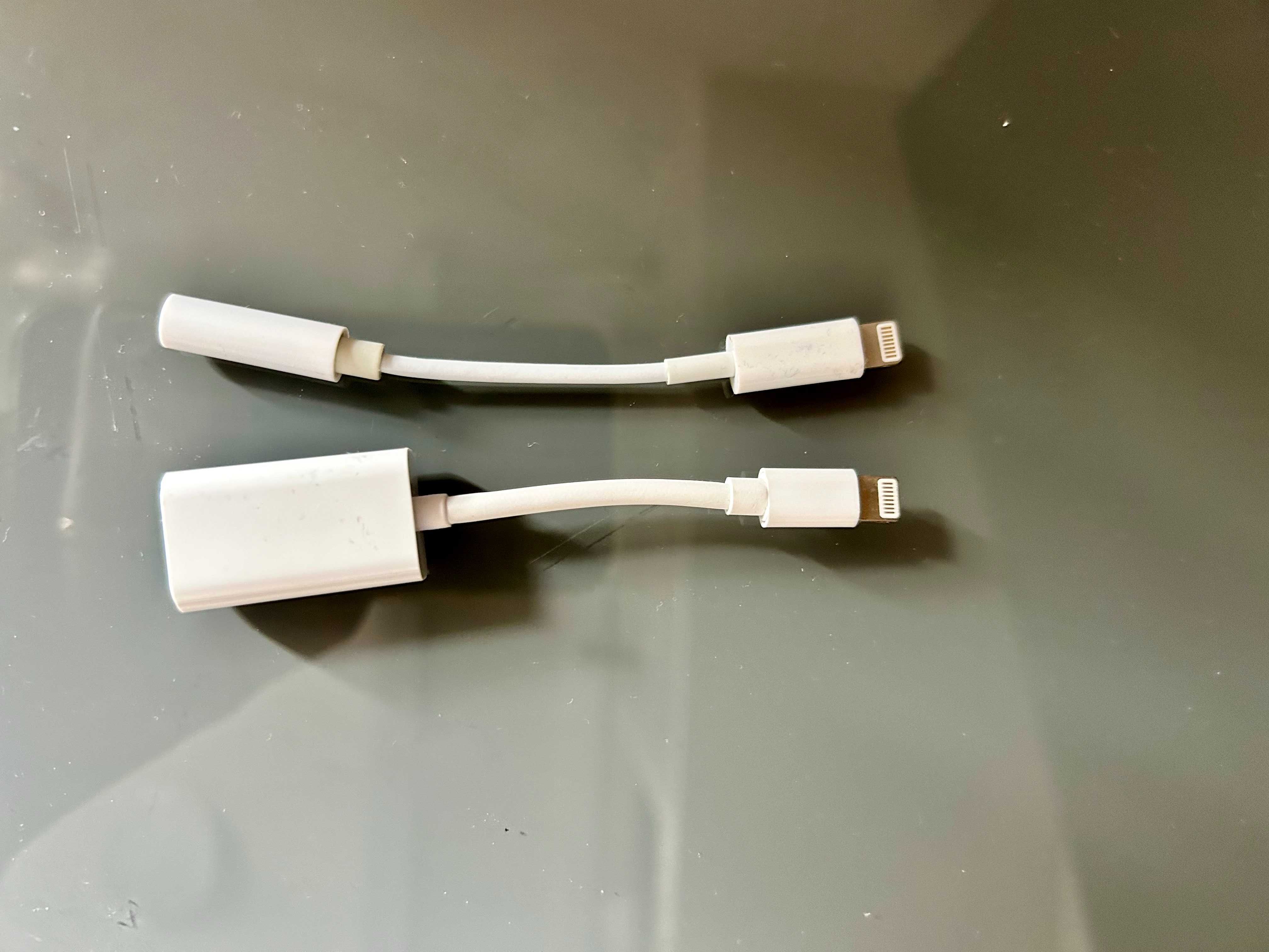 Adapter Lightning do iPhone - jack i 2 x Lightning