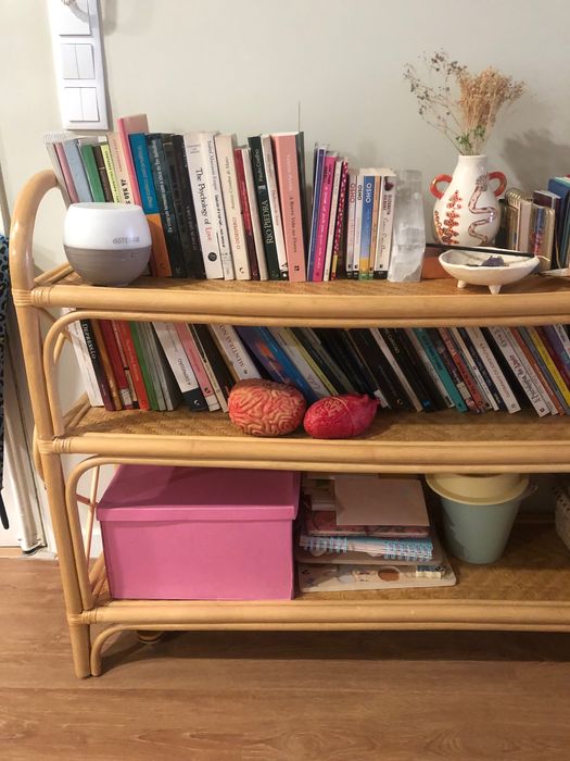 Estante para livros ou outras coisas rattan la redoute