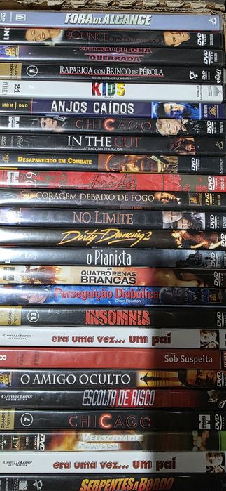 DVD 36 - DVD's 72 un Ver lista Abaixo) - PROMOÇÂO 1 €