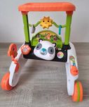 Pchacz edukacyjny Fisher Price Panda chodzik dwustronny