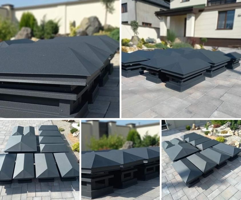 Шапки та накривки для забора