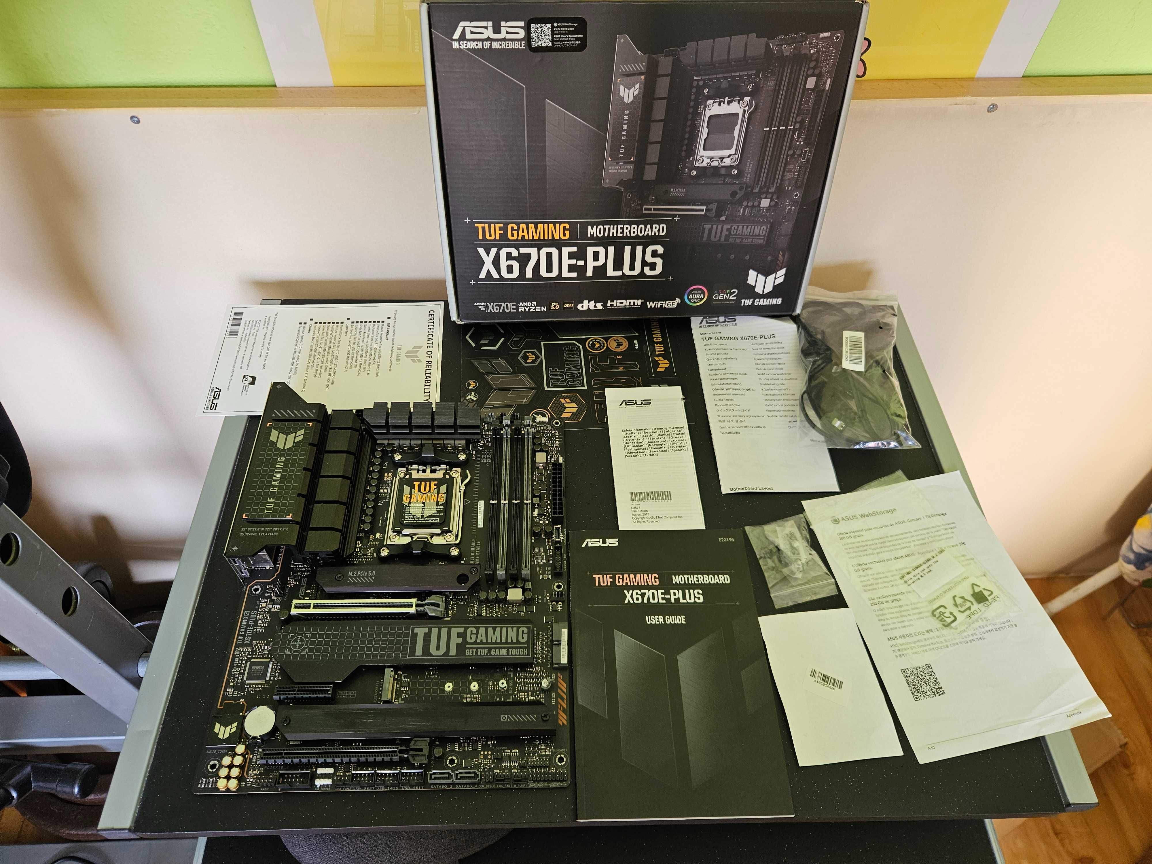 Płyta główna Asus Tuf Gaming X670E-PLUS na GWARANCJI