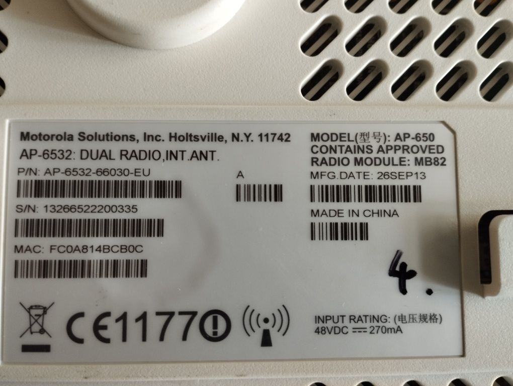 Точка доступу Motorola AP-6532-66030-eu