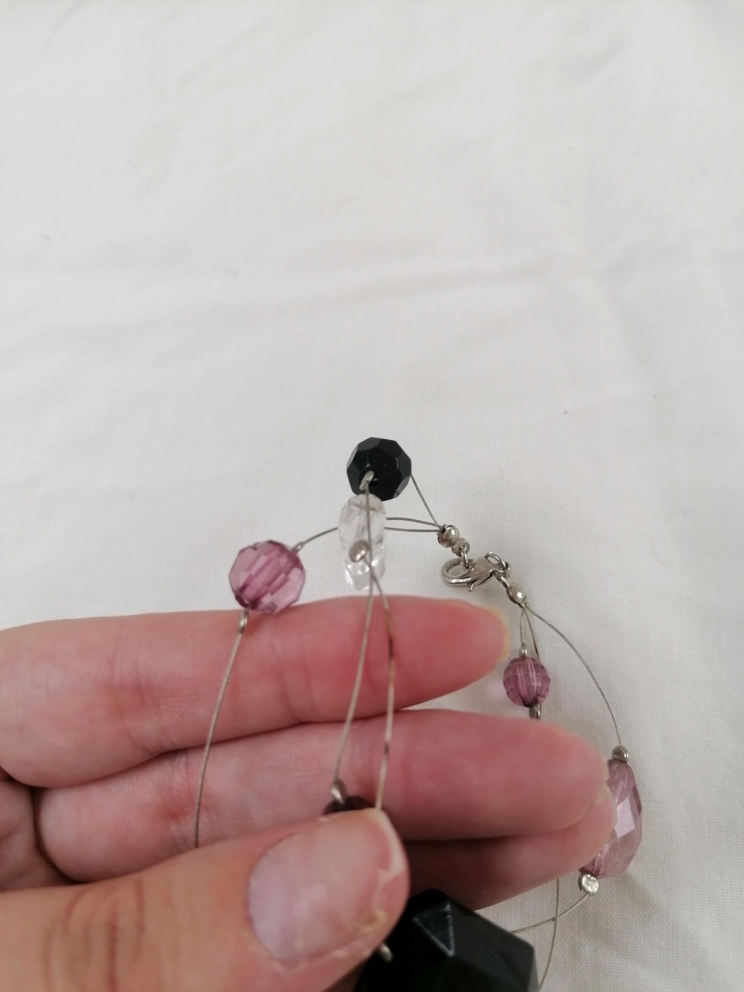 Pulseira de Arame com pedras
