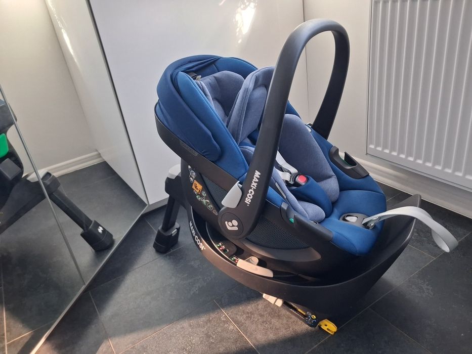 Fotelik samochodowy łupina do auta Maxi Cosi Pebble 360 z bazą obroto
